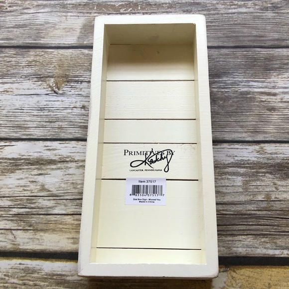 New Primitives By Kathy Rustic Spring Box Sign - Picture 2 of 3